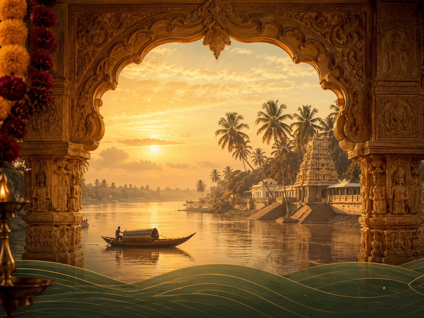 Atreyapuram heritage scene